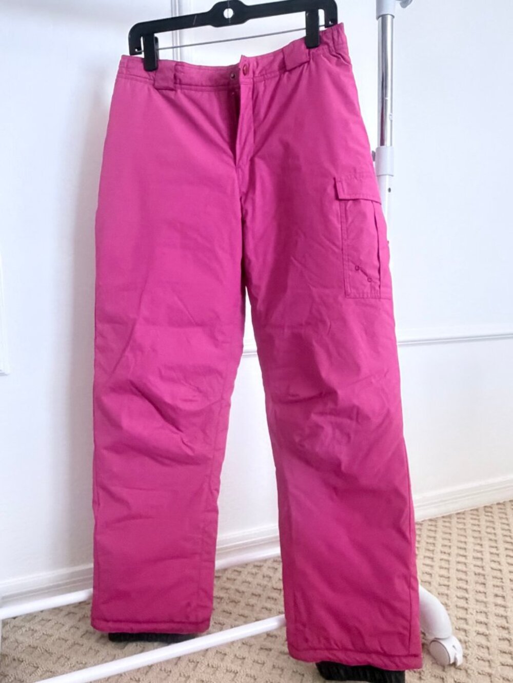 White Sierra Women's Ski Pants - Pink - Size M 6-8
